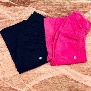 Lululemon Cropped Leggings – Size M (Lot of 2)